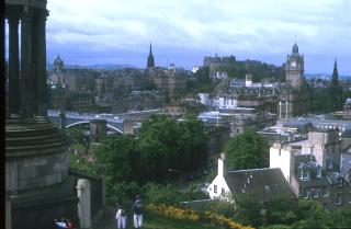 Edinburgh, Scotland's beautiful capital, photo by Peter Grant