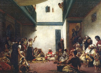 Eugene Delacroix, Jüdische Hochzeit in Marokko, 1837-41