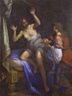 Ghismonda with the Heart of Guiscardo by Mario Balassi (1650)