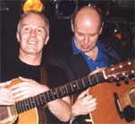 Helmut Debus and Allan Taylor; photo by The Mollis